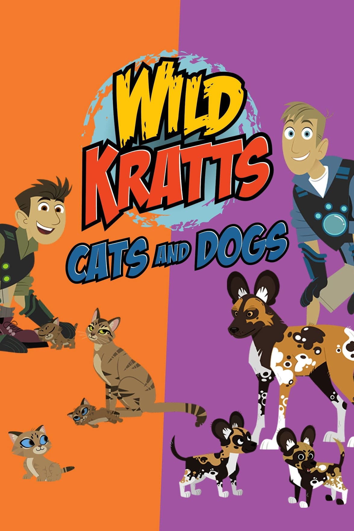 Wild Kratts: Cats and Dogs backdrop
