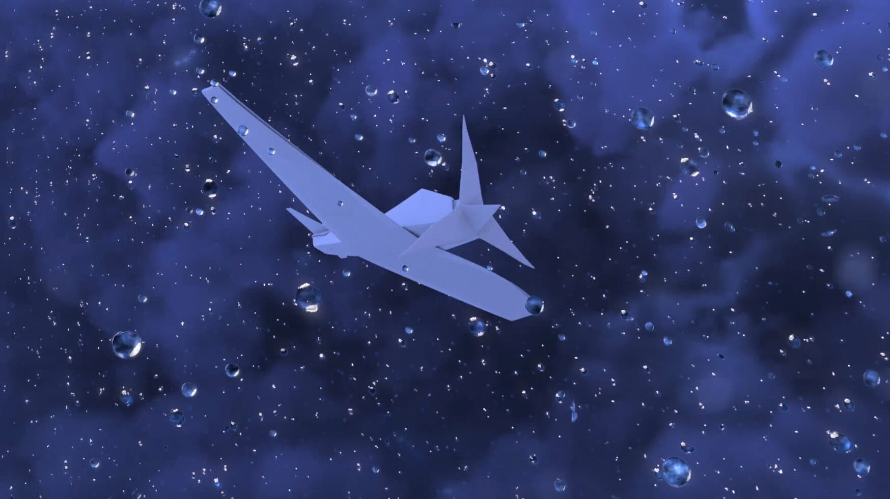 The Little Paper Plane backdrop