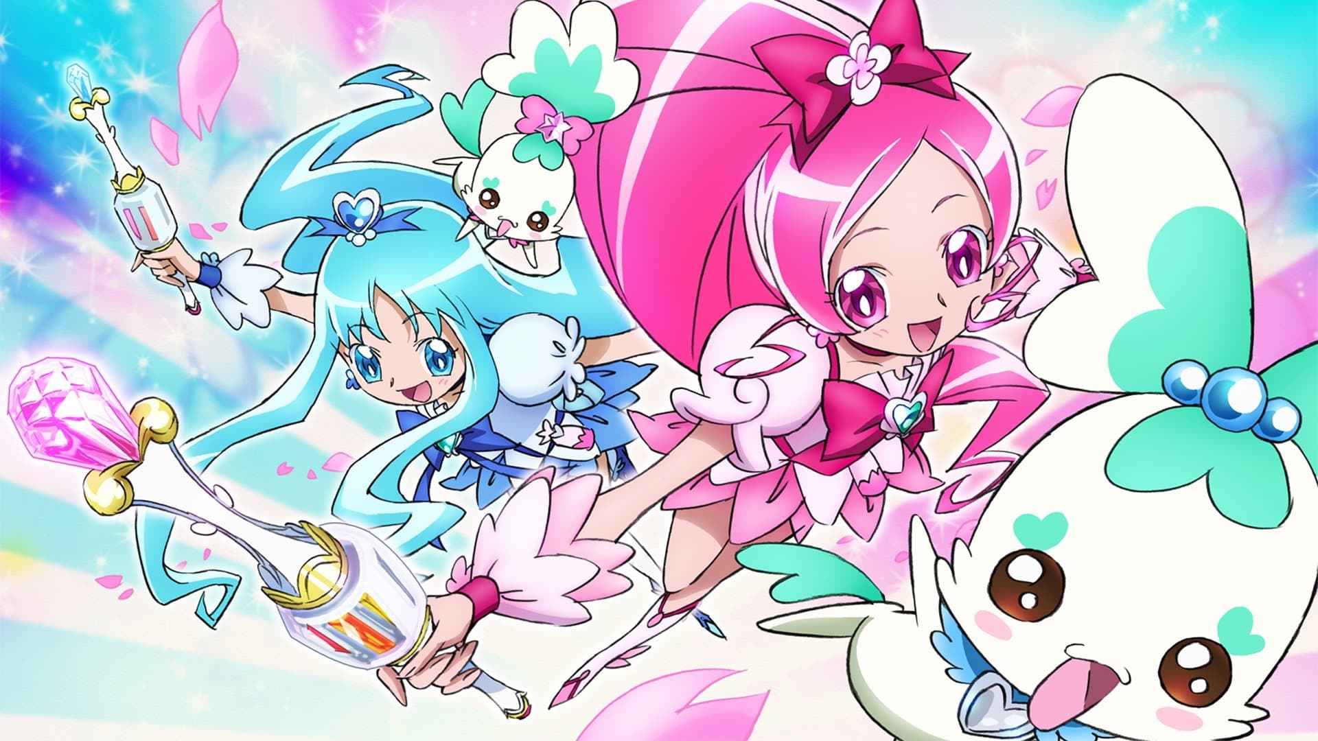 HeartCatch PreCure! backdrop