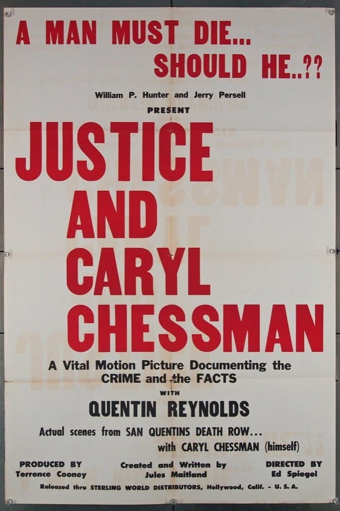 Justice and Caryl Chessman backdrop