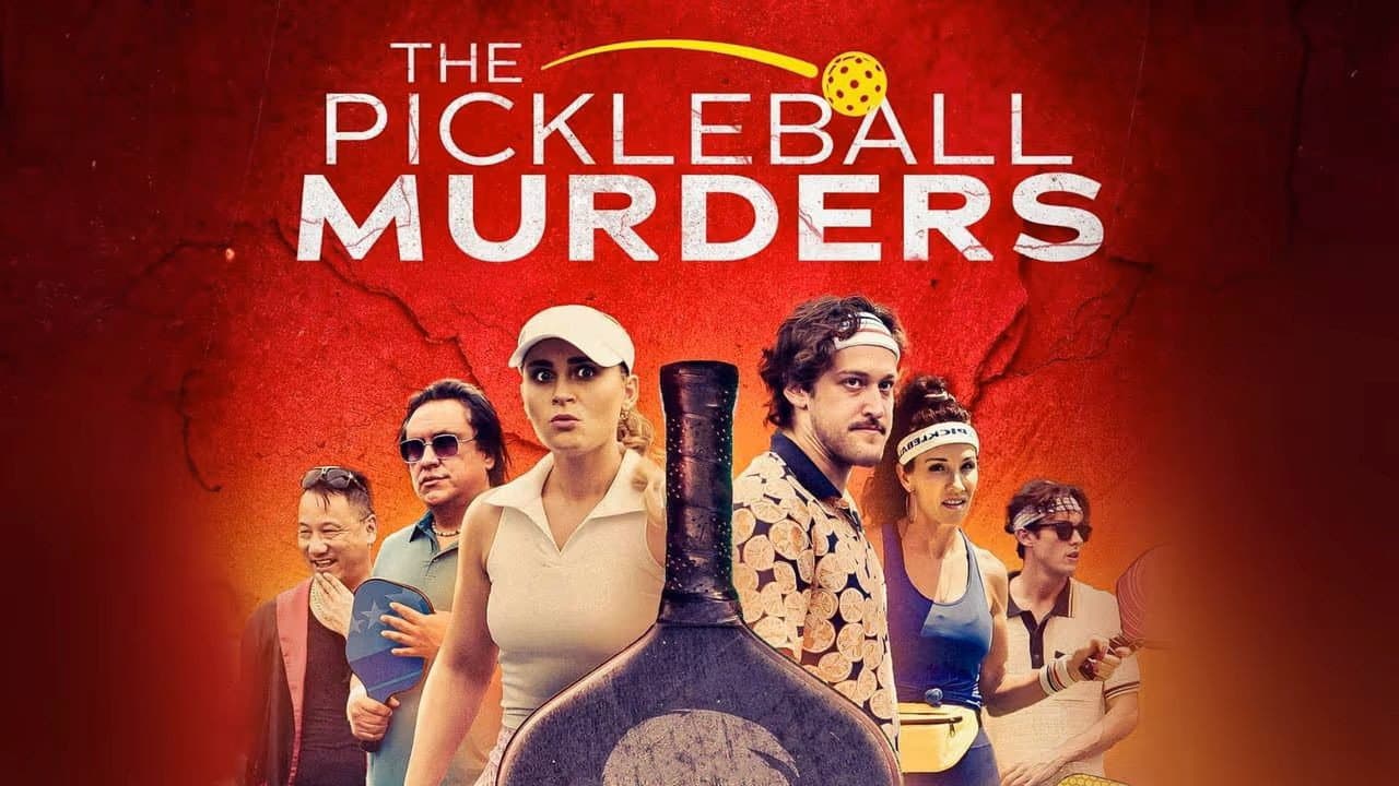 The Pickleball Murders backdrop