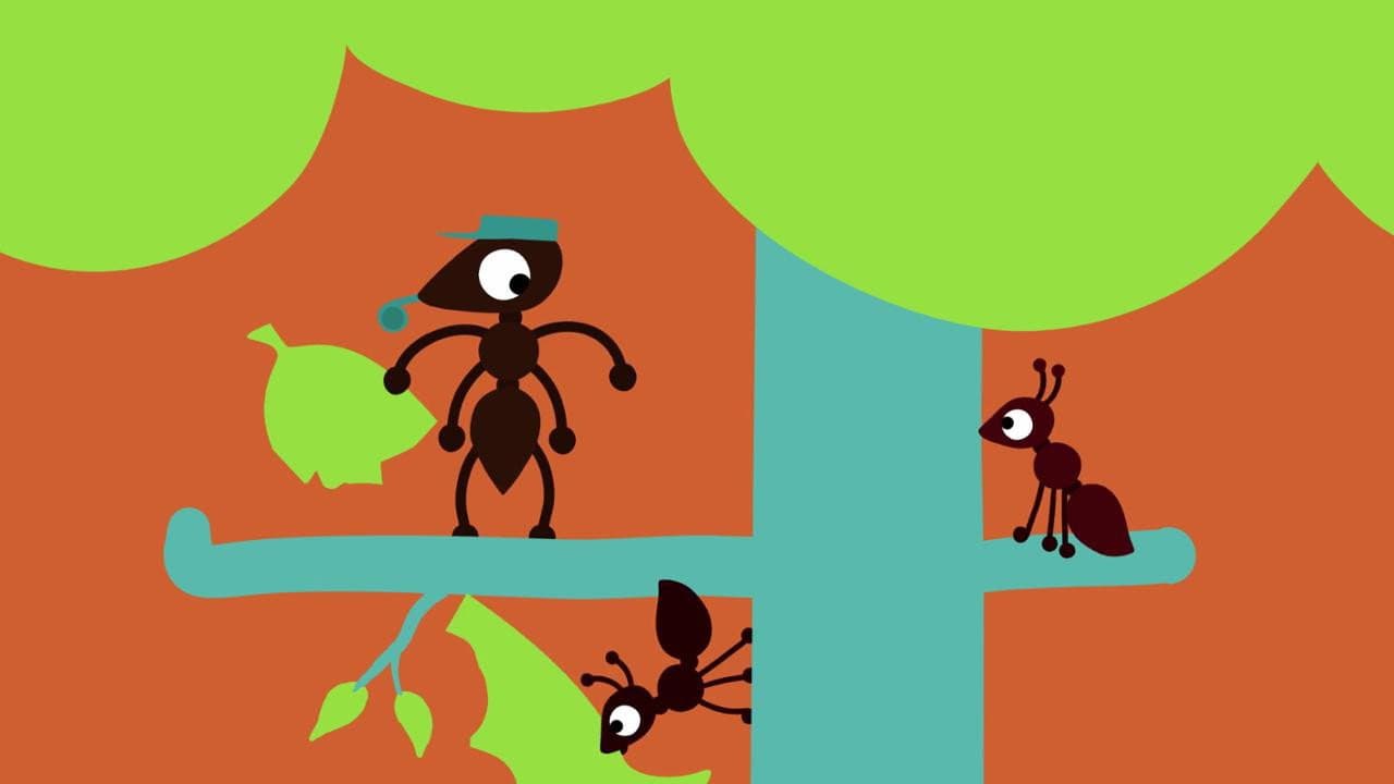 Ant backdrop