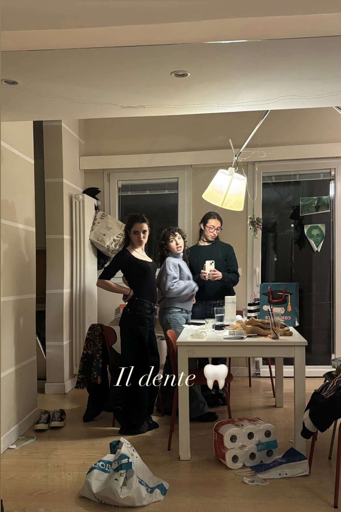 Il dente backdrop