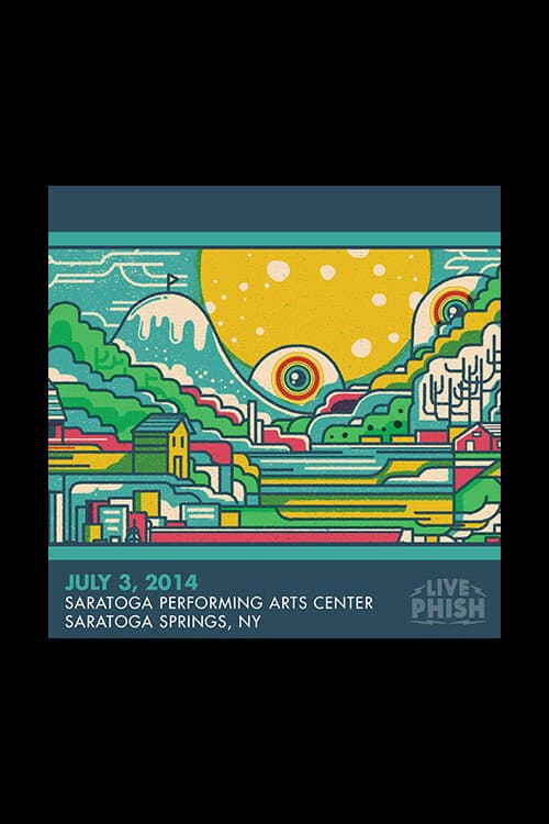 Phish 2014-07-03 SPAC backdrop