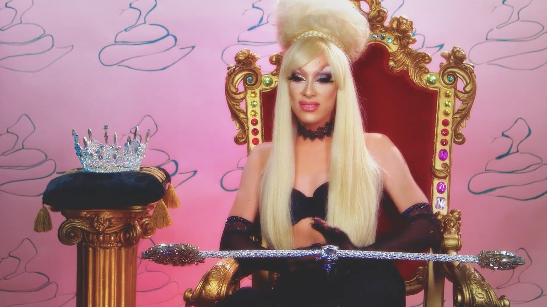 The Queens backdrop