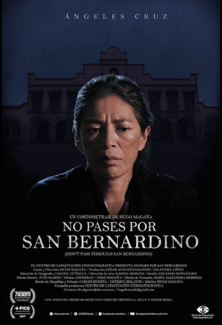 Don't Pass Through San Bernardino backdrop