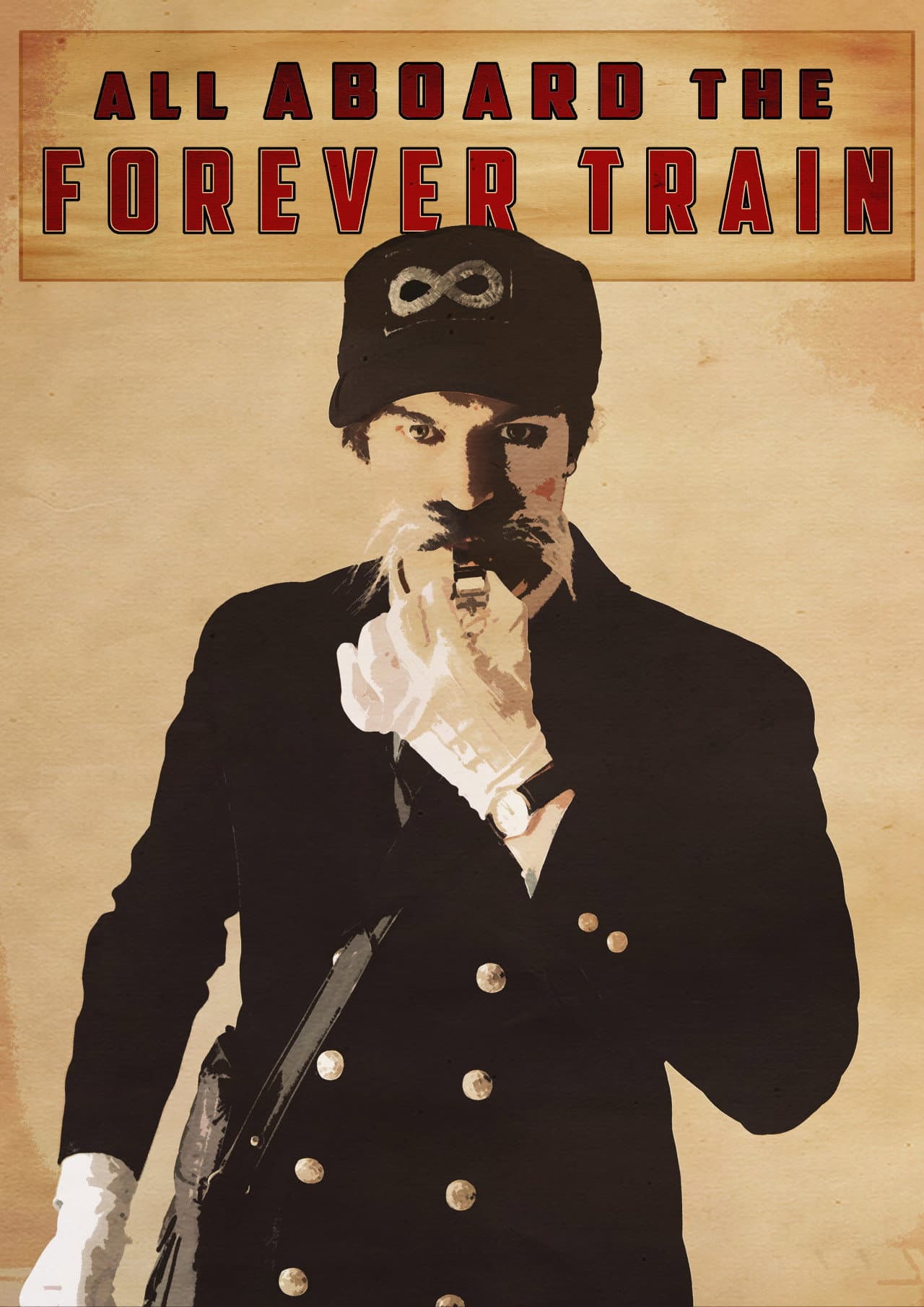 The Forever Train backdrop