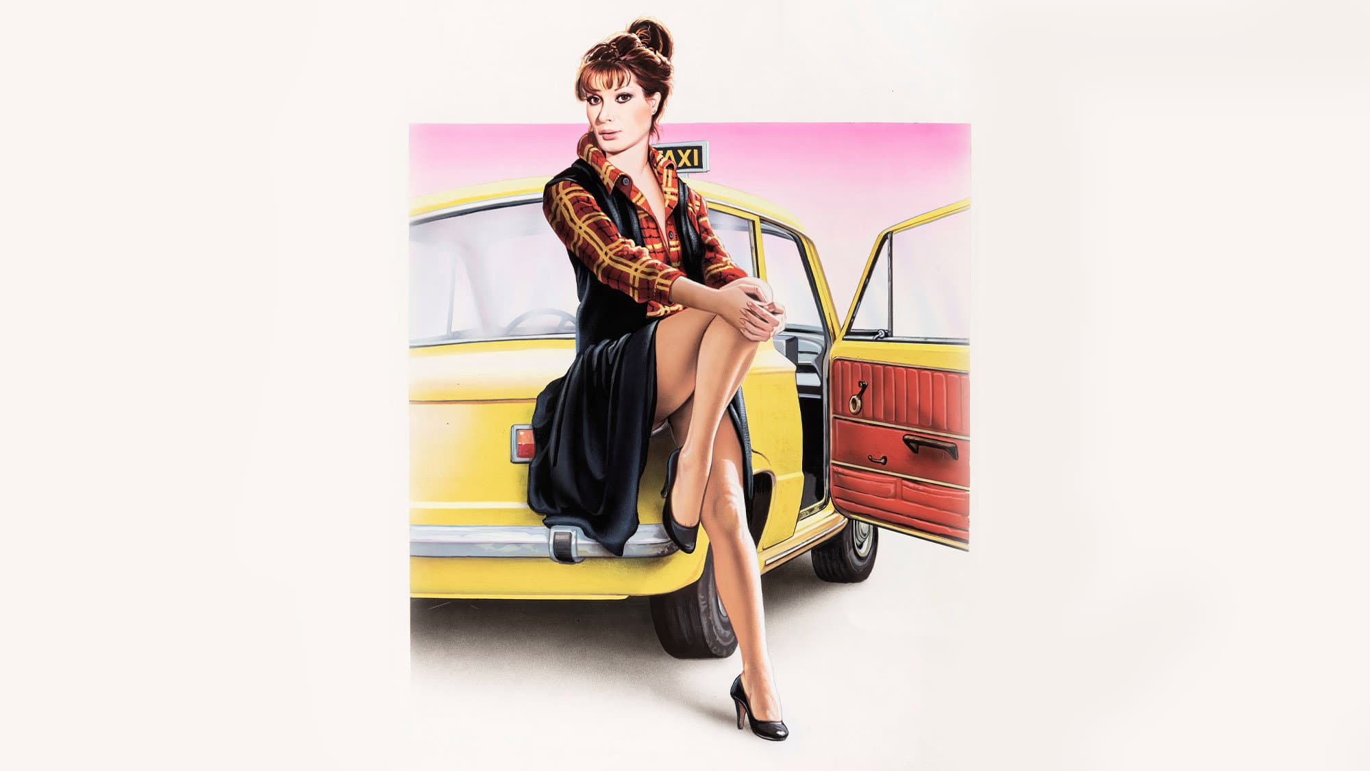 Taxi Girl backdrop