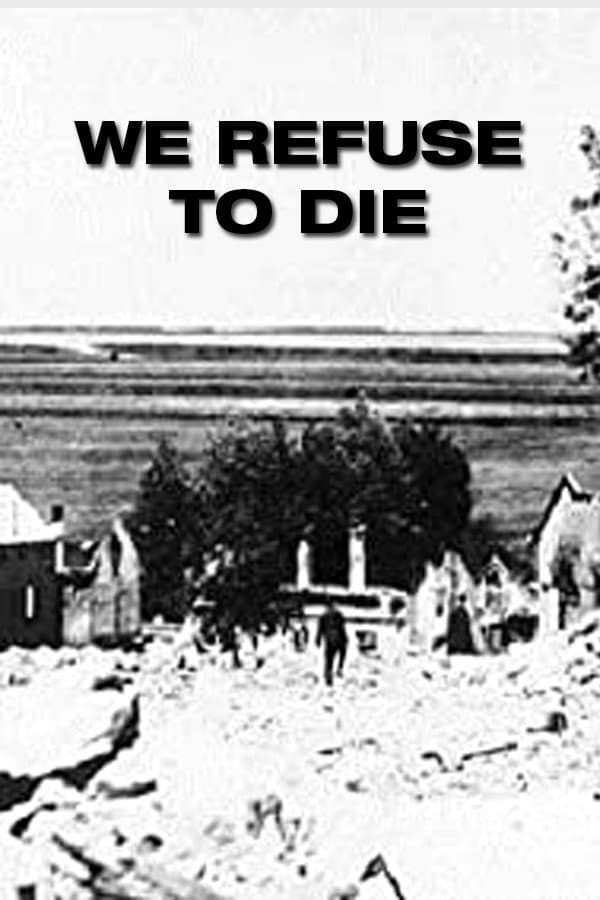 We Refuse to Die backdrop