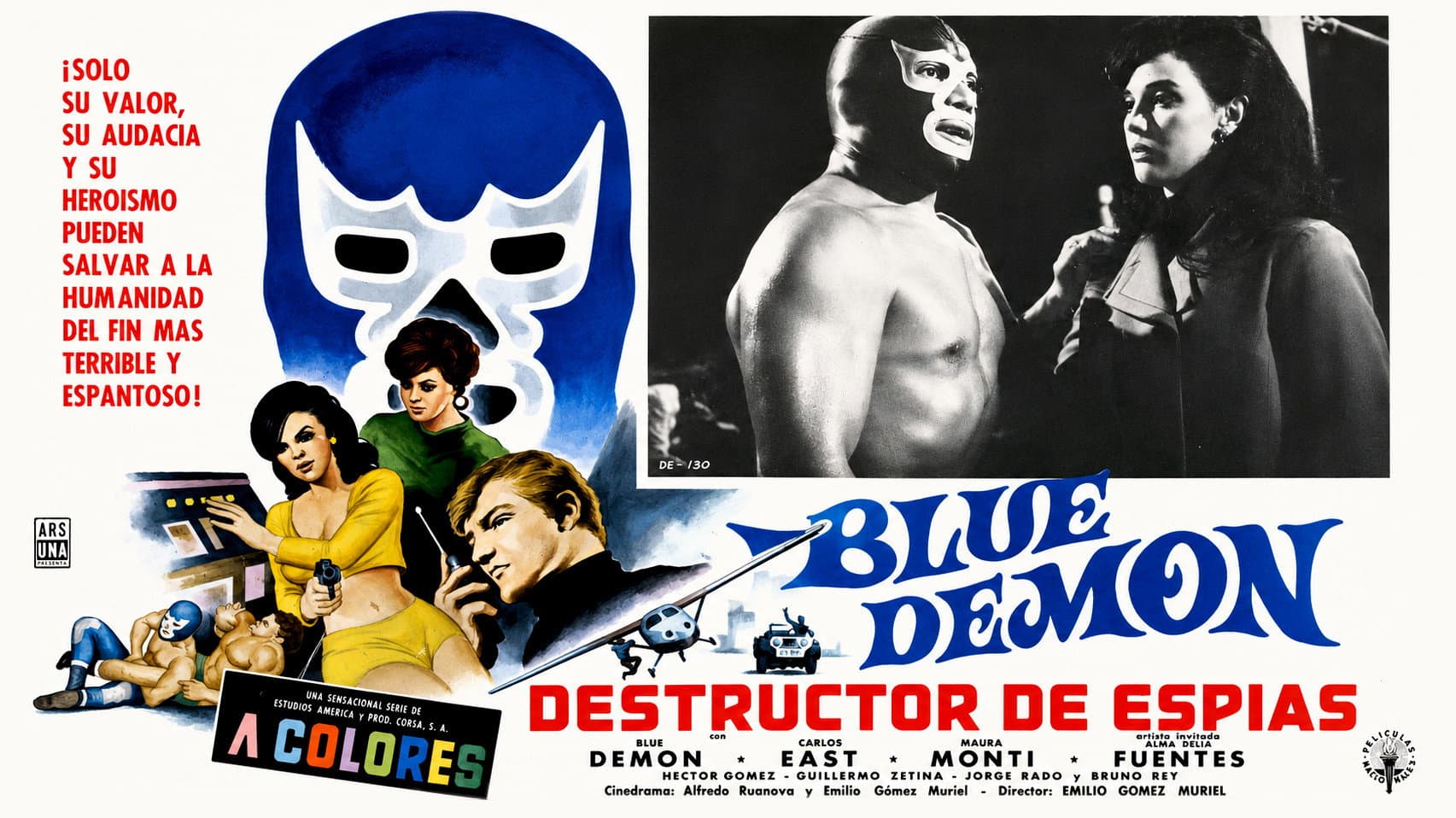 Blue Demon: Destructor of Spies backdrop