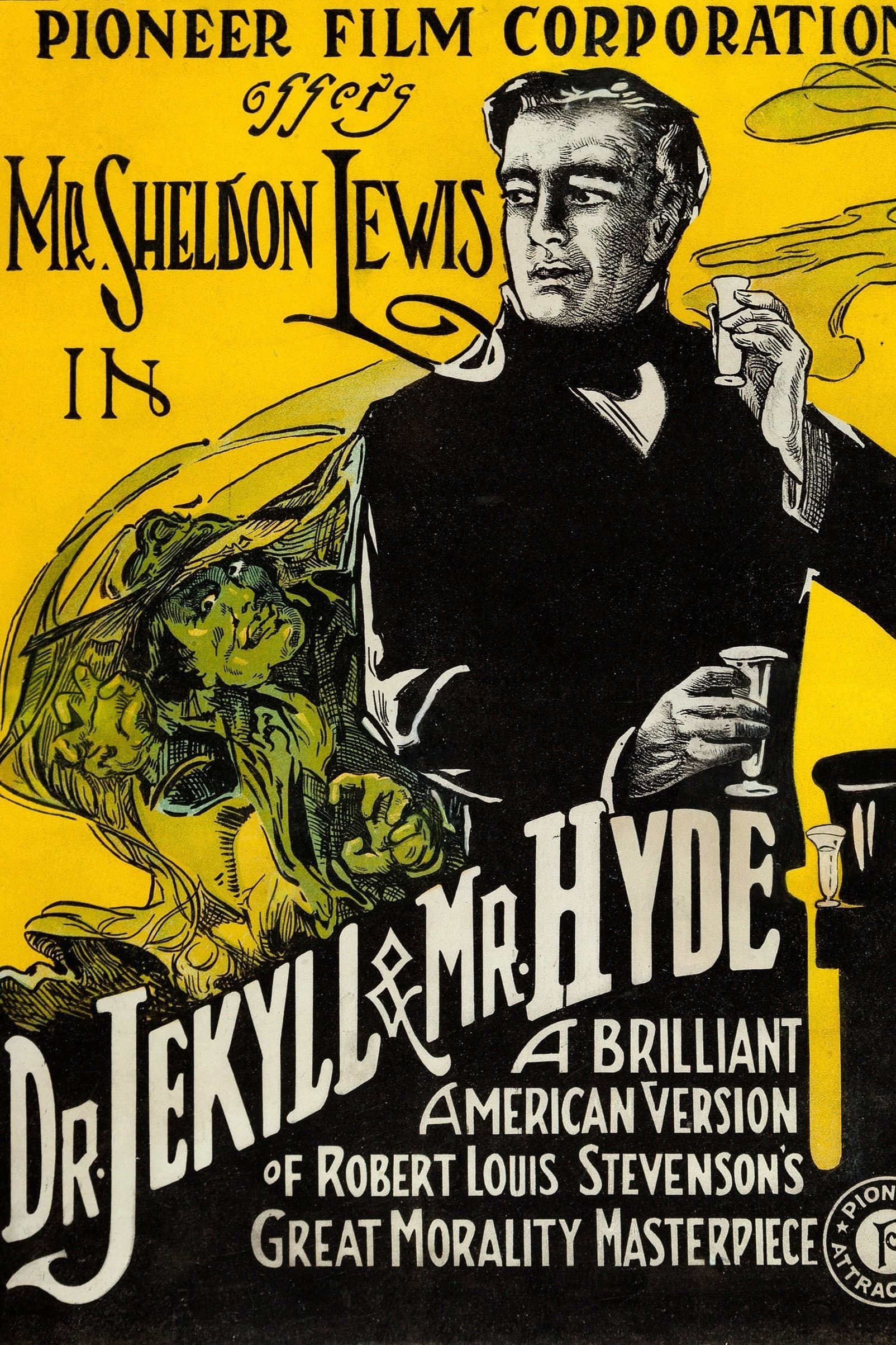 Dr. Jekyll and Mr. Hyde backdrop