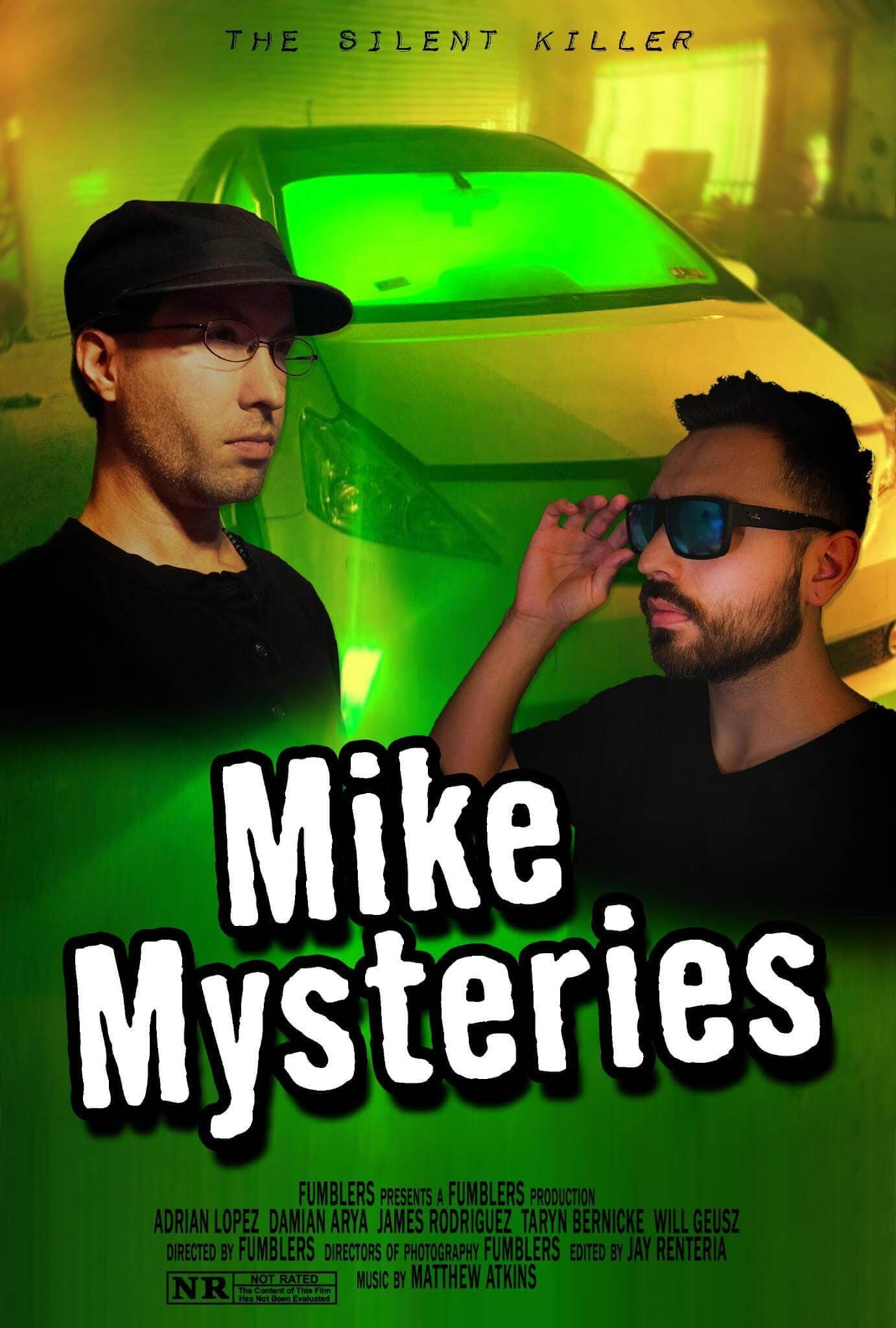 Mike Mysteries backdrop