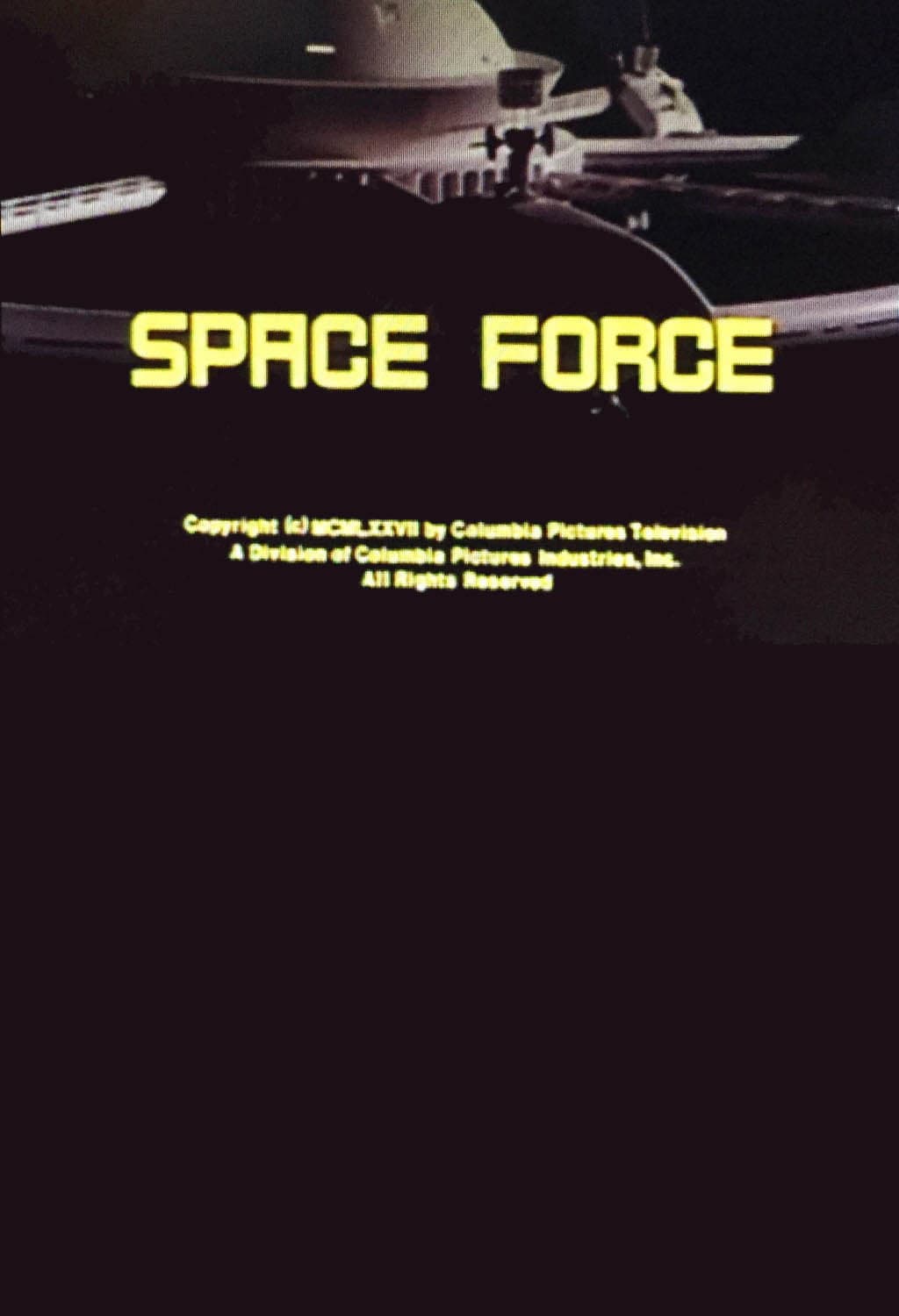 Space Force backdrop