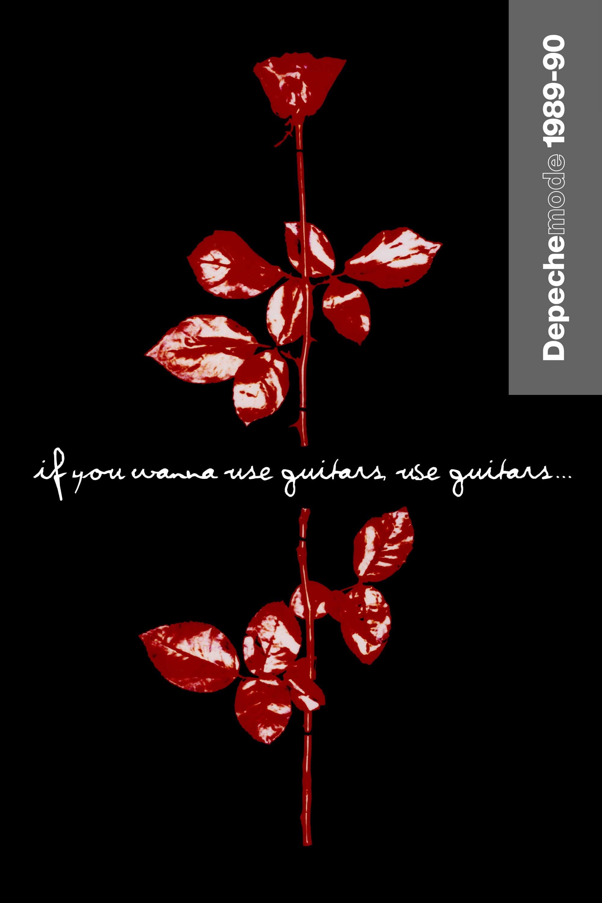 Depeche Mode: 1989–90 “If You Wanna Use Guitars, Use Guitars…” backdrop