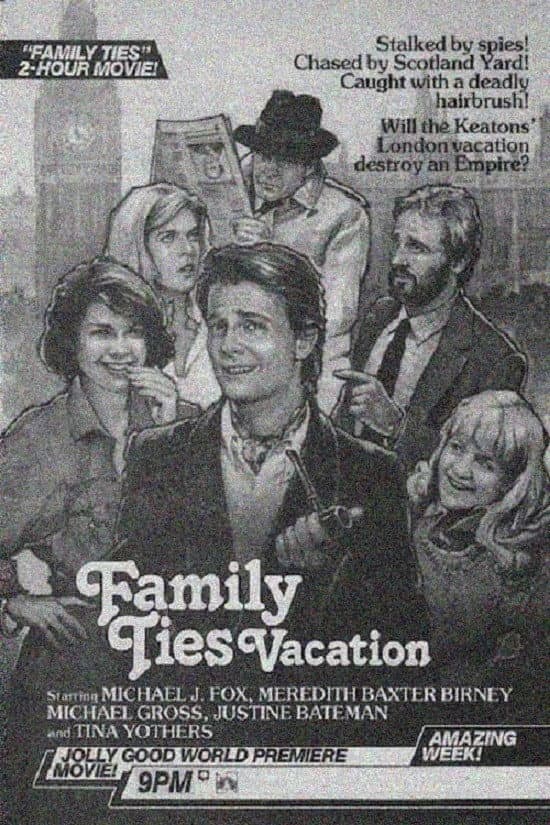 Family Ties Vacation backdrop