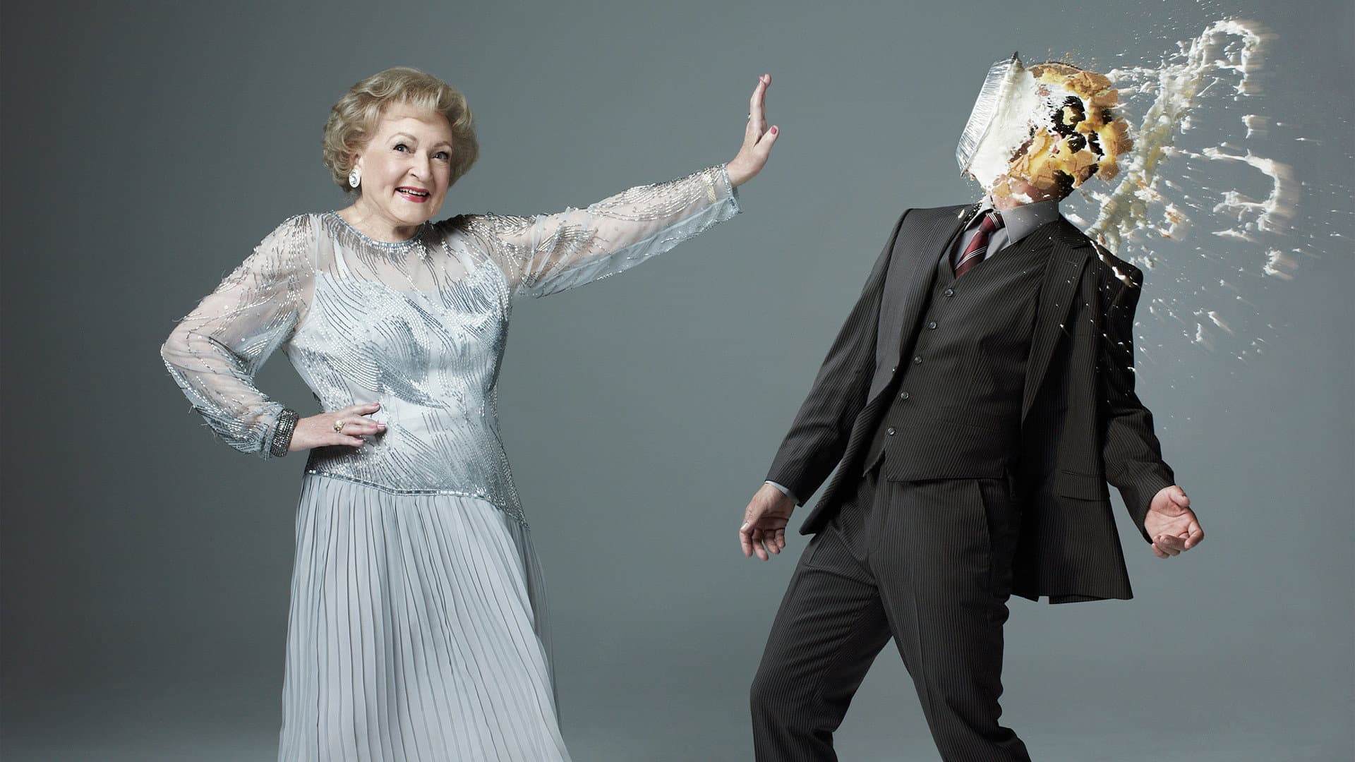 Betty White's Off Their Rockers backdrop