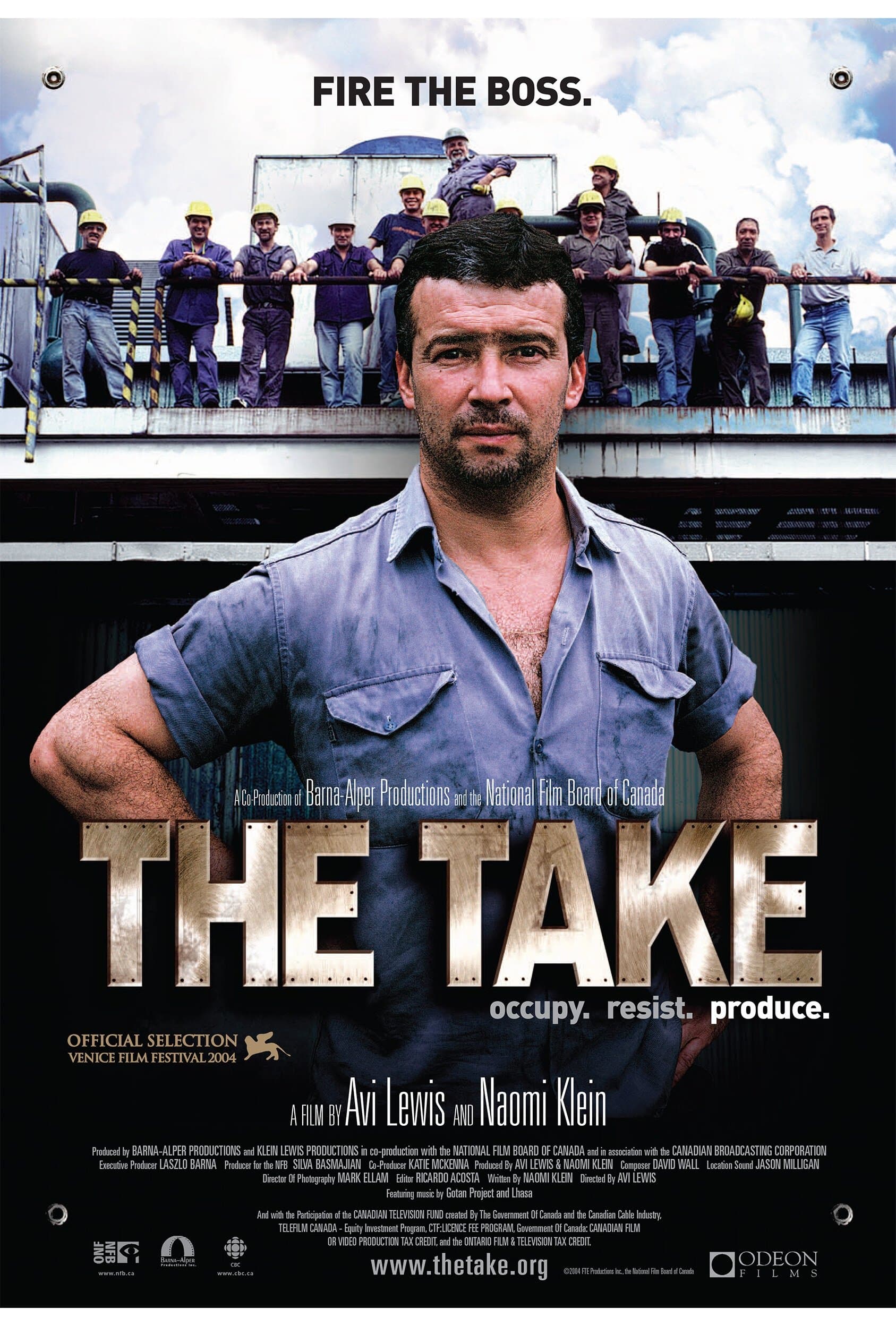 The Take backdrop