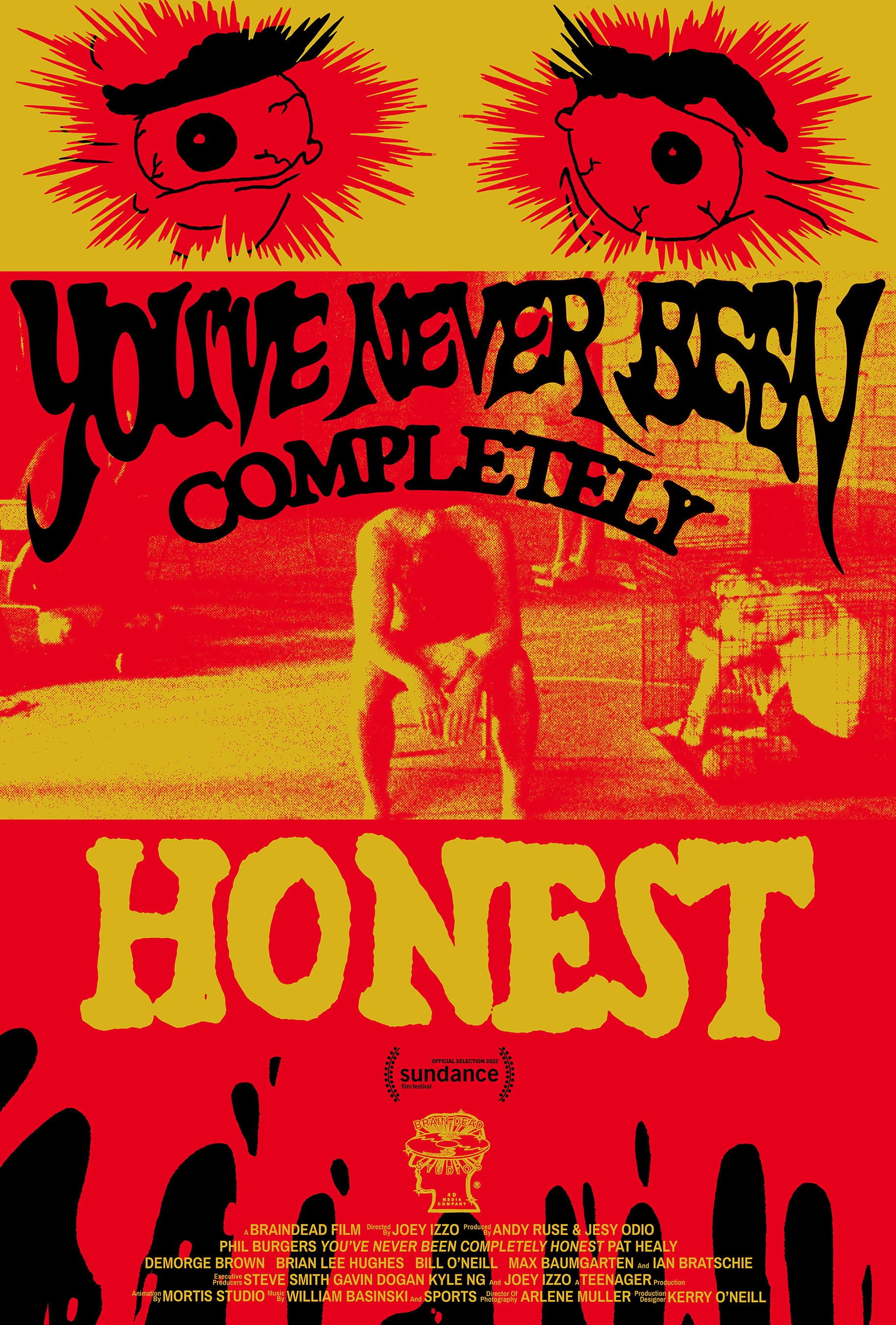 You've Never Been Completely Honest backdrop