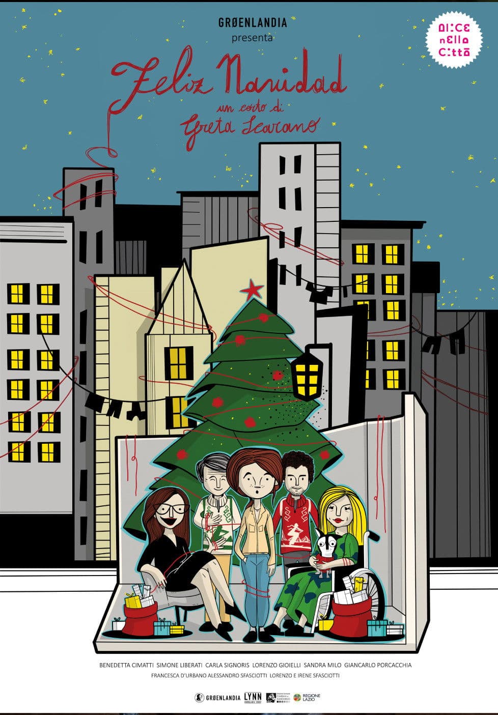 Feliz Navidad backdrop