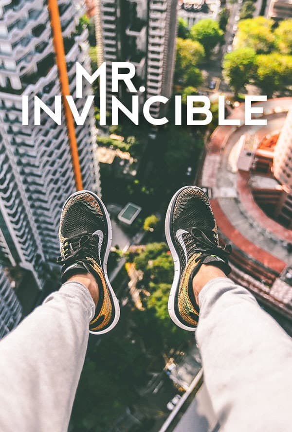 Mr. Invincible backdrop