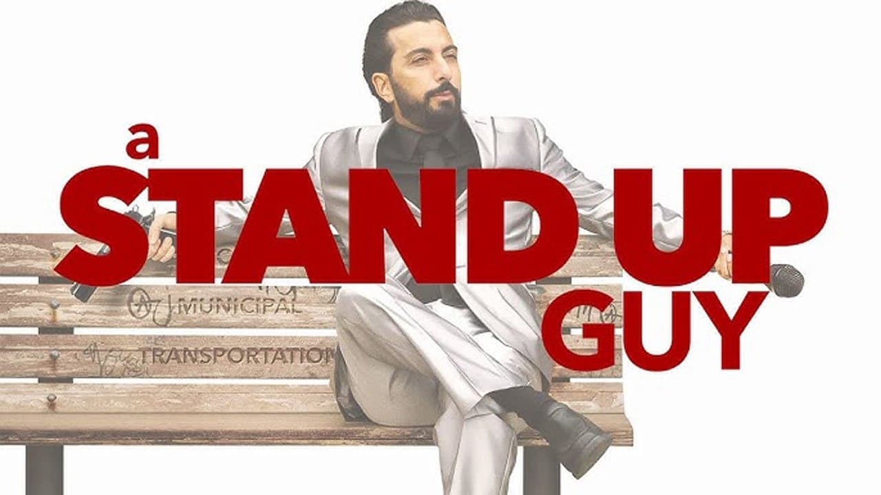 A Stand Up Guy backdrop