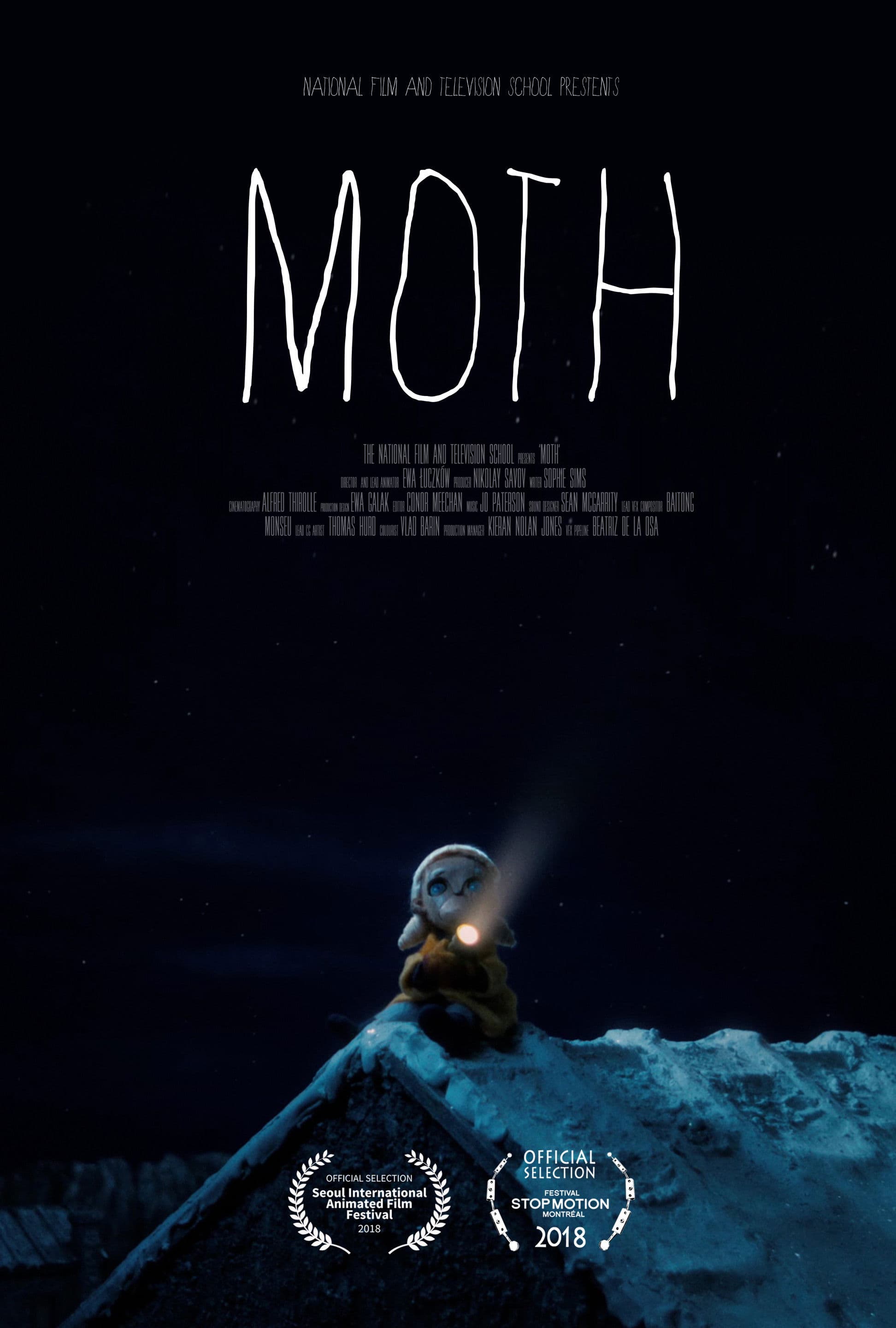 Moth backdrop