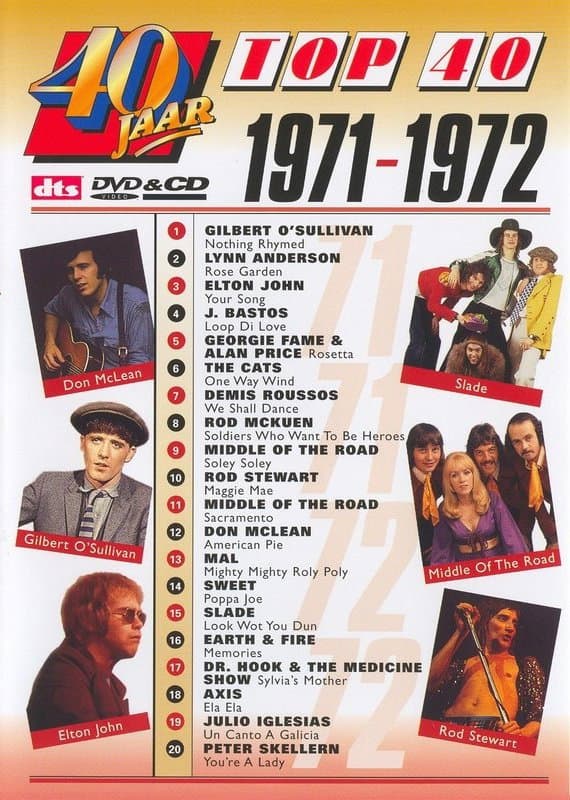 40 Jaar Top 40  71-72 backdrop