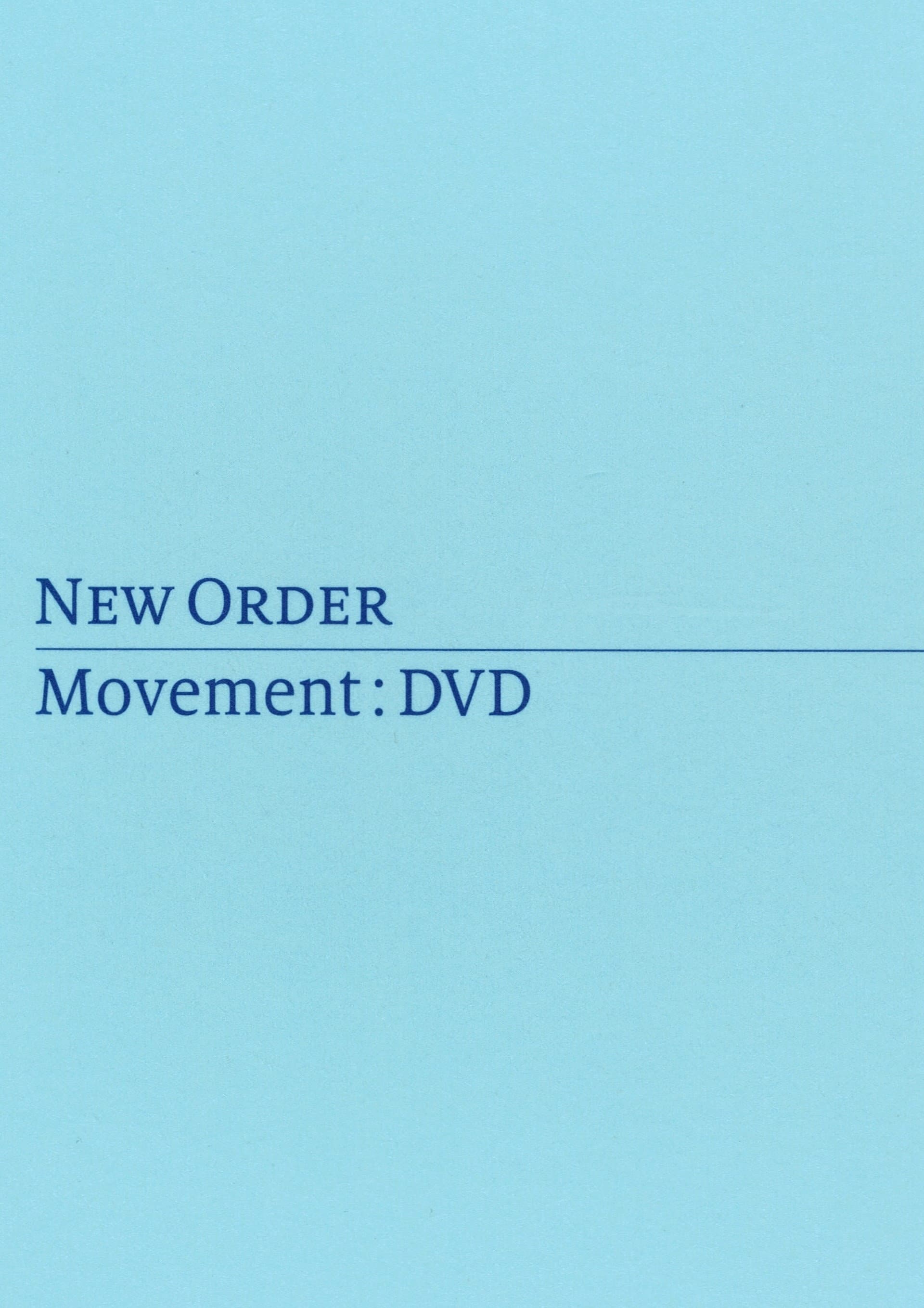 New Order: Movement backdrop