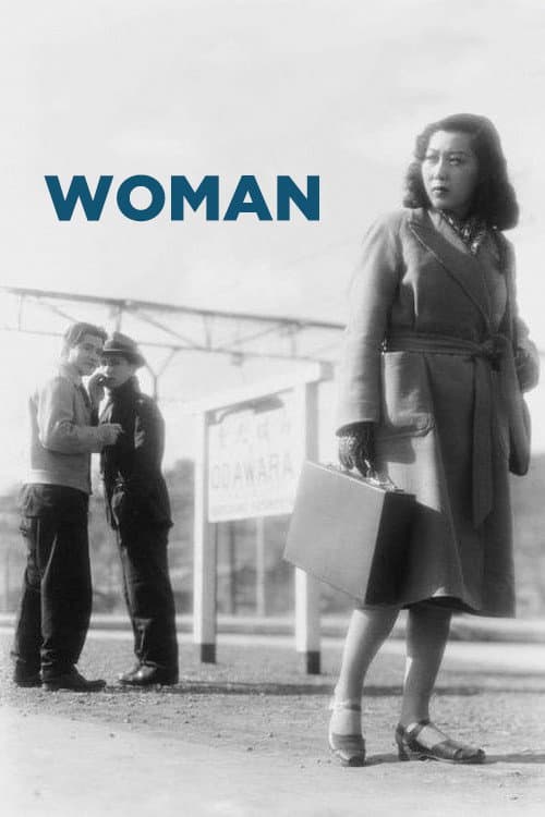 Woman backdrop