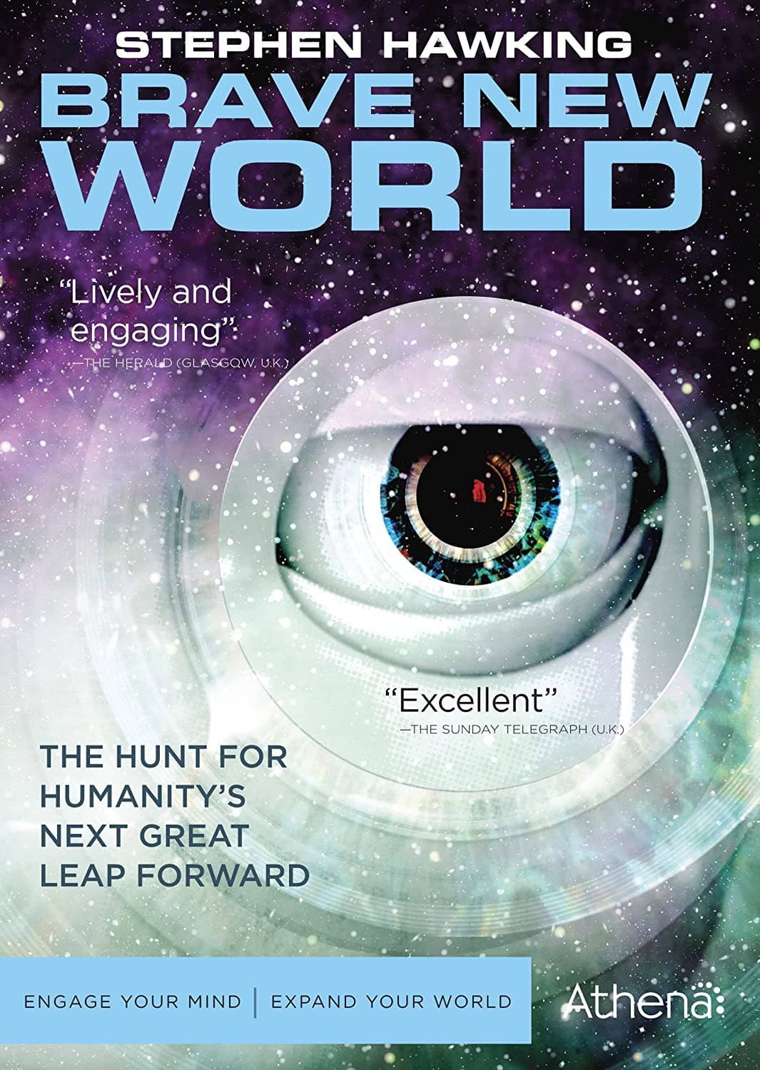 Brave New World with Stephen Hawking backdrop