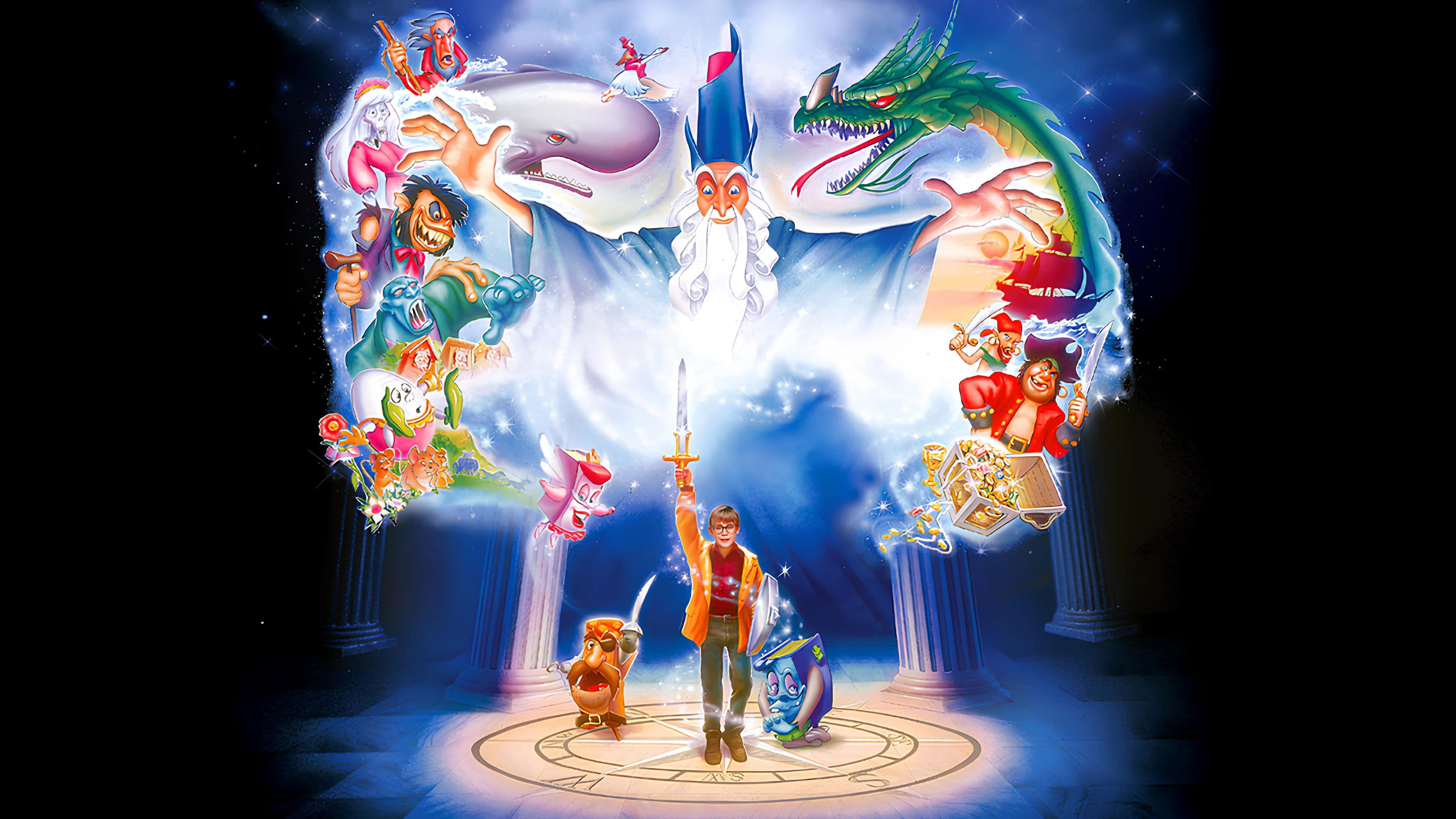 The Pagemaster backdrop