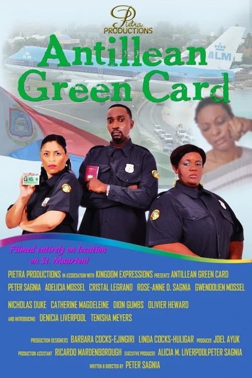 Antillean Green Card backdrop