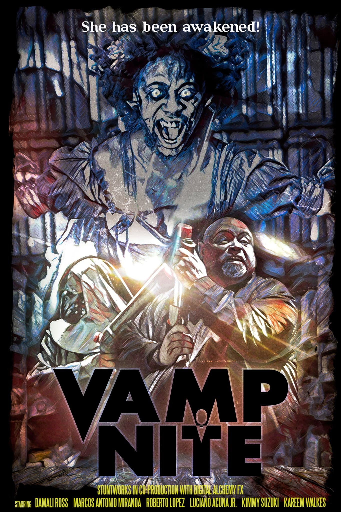 Vamp Nite backdrop