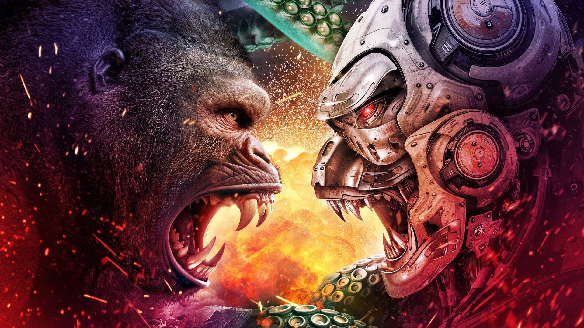 Ape X Mecha Ape: New World Order backdrop