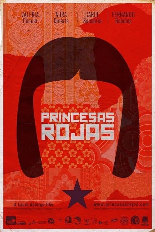 Red Princesses backdrop