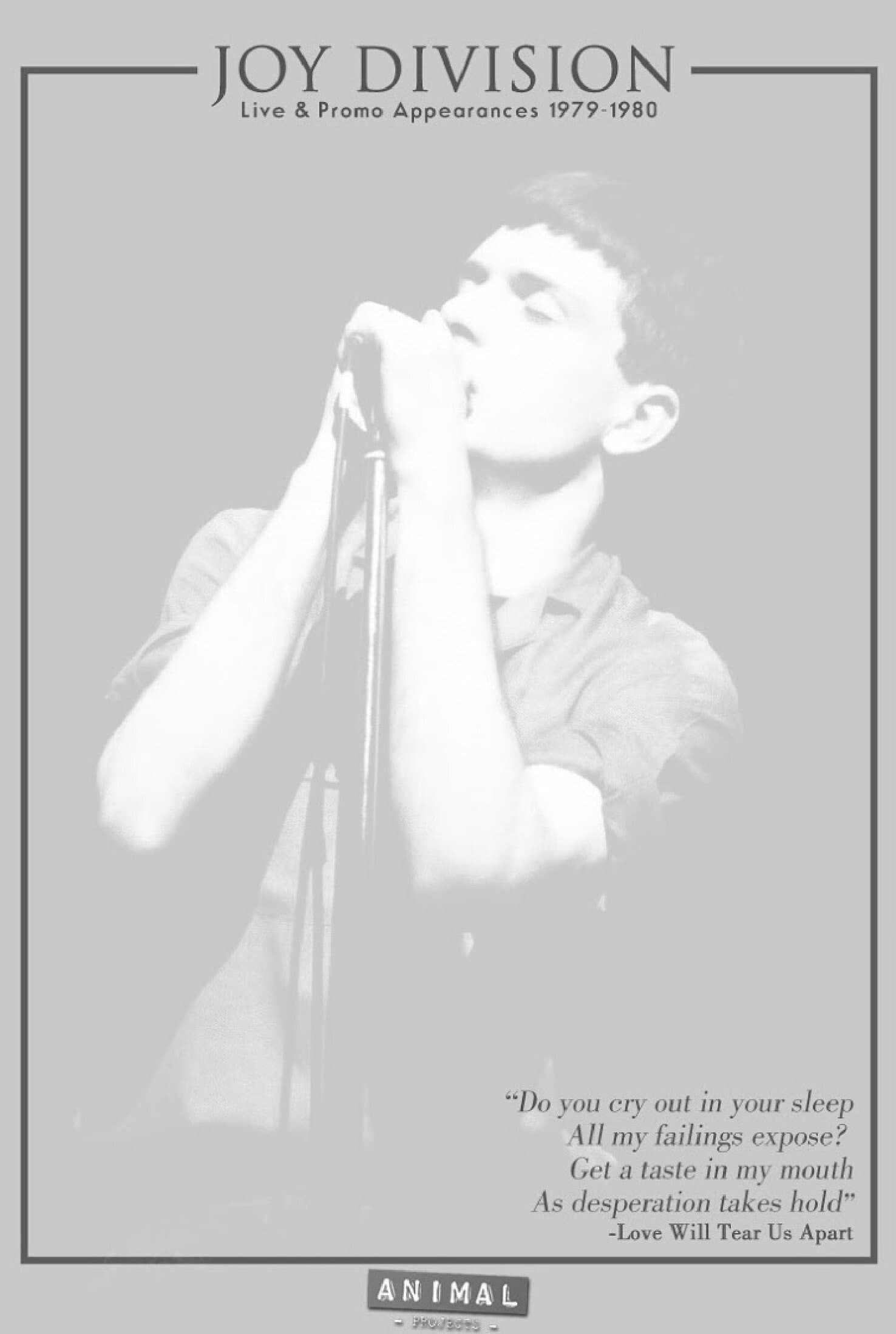 Joy Division: Live & Promo Appearances 1979-1980 backdrop