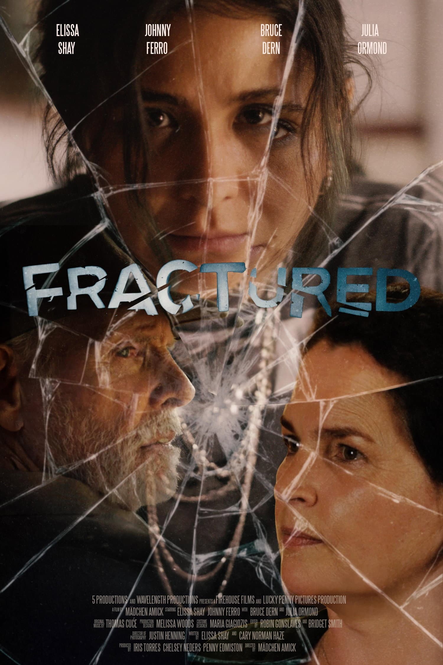 Fractured backdrop