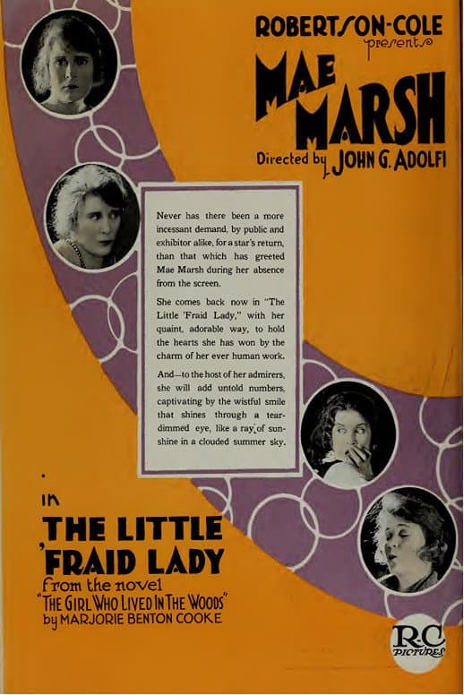 The Little 'Fraid Lady backdrop