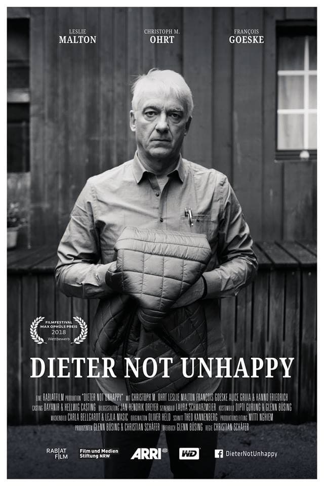 Dieter Not Unhappy backdrop