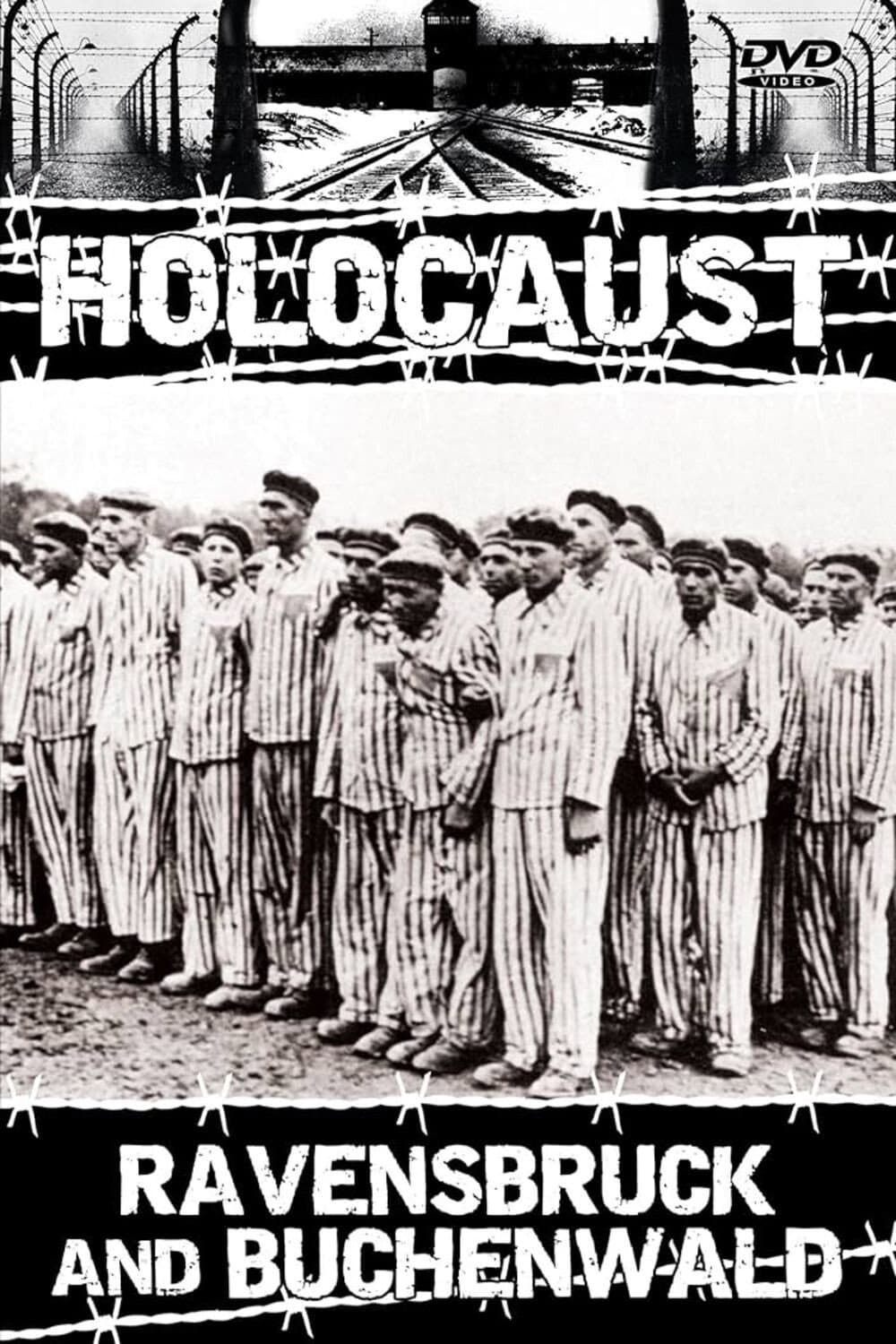 Holocaust: Ravensbruck and Buchenwald backdrop