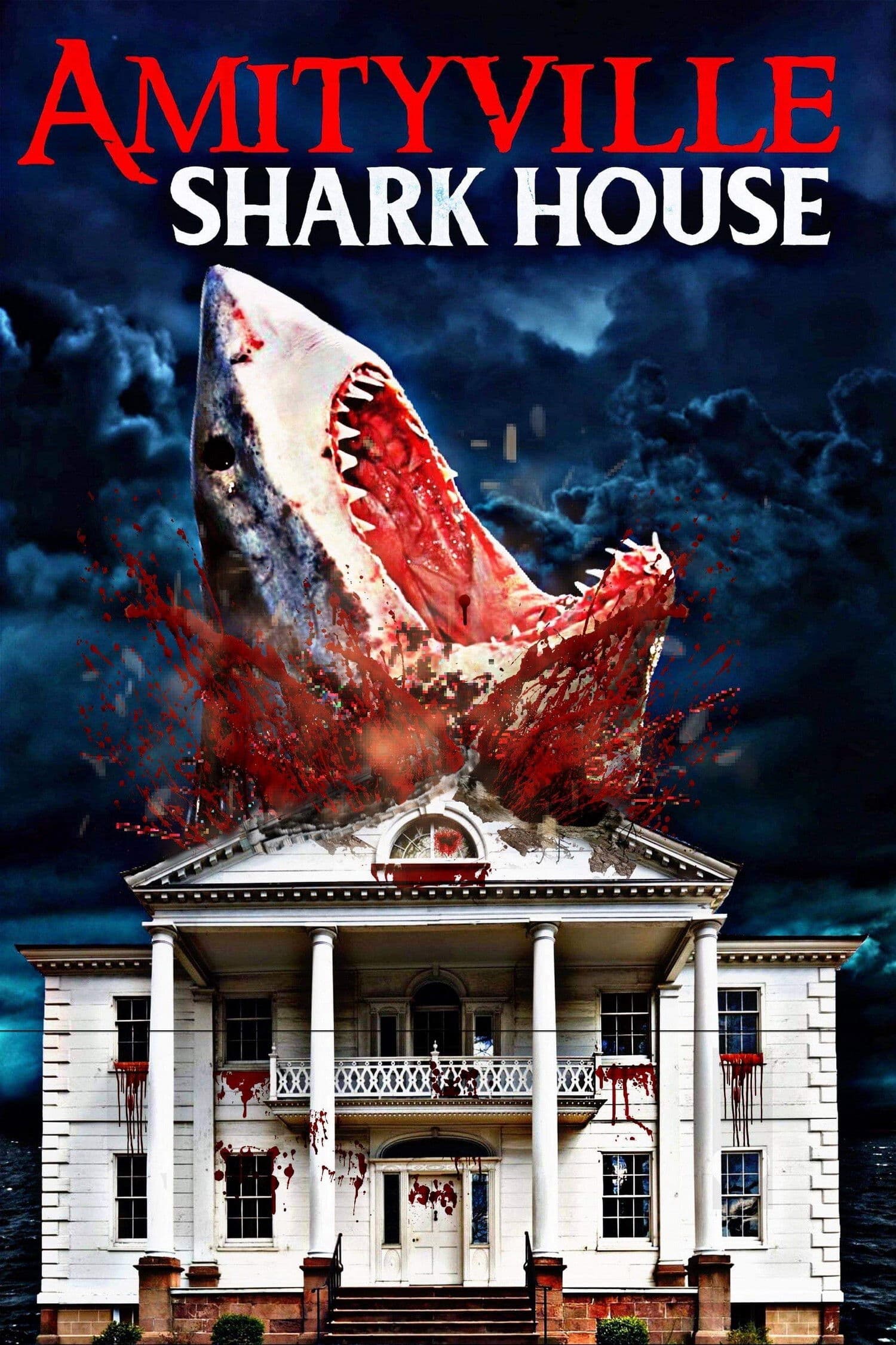 Amityville Shark House backdrop