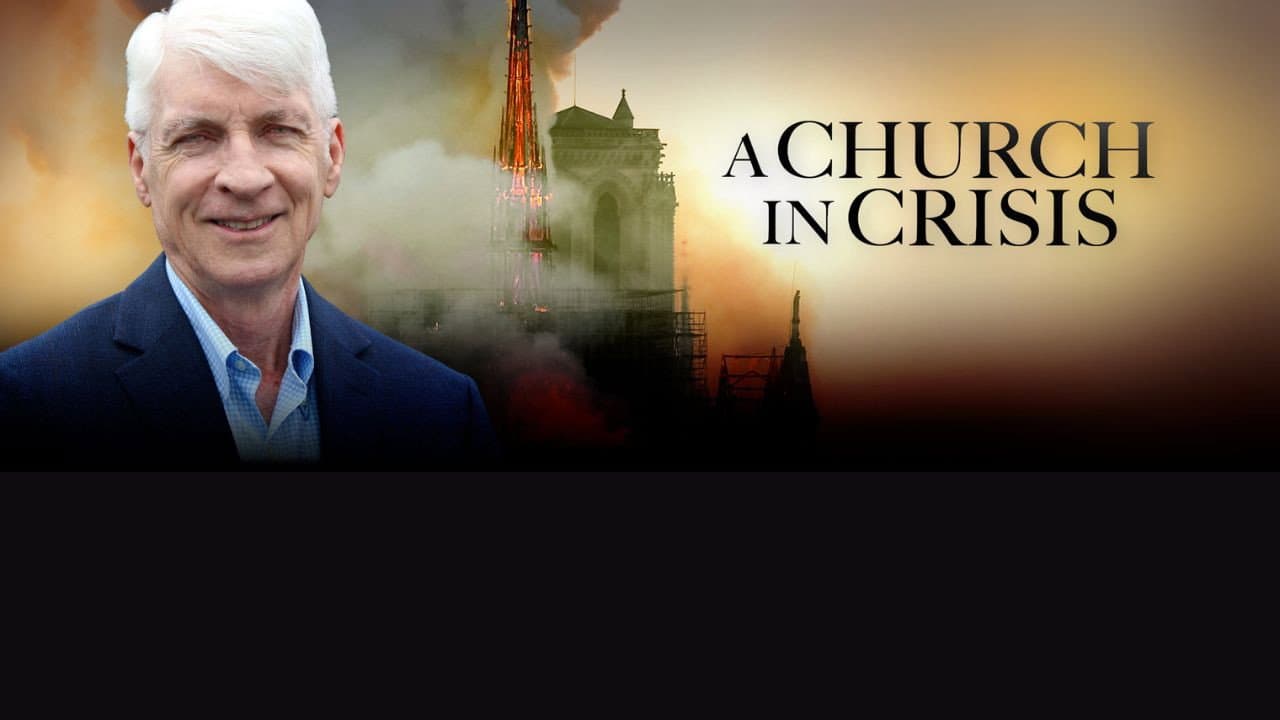 A CHURCH IN CRISIS backdrop
