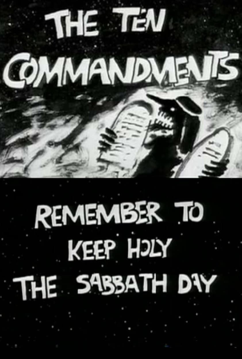 The Ten Commandments Number 3: Remember to Keep Holy the Sabbath Day backdrop