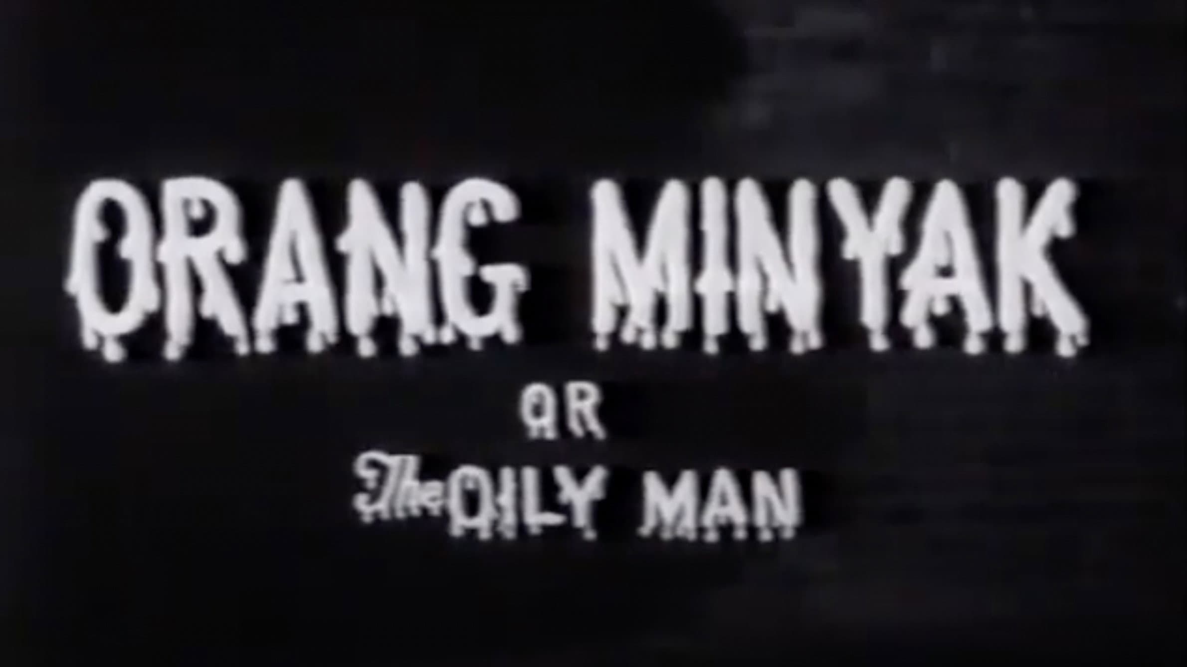 The Oily Man backdrop