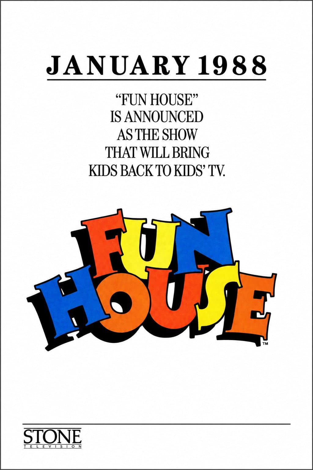 Fun House backdrop