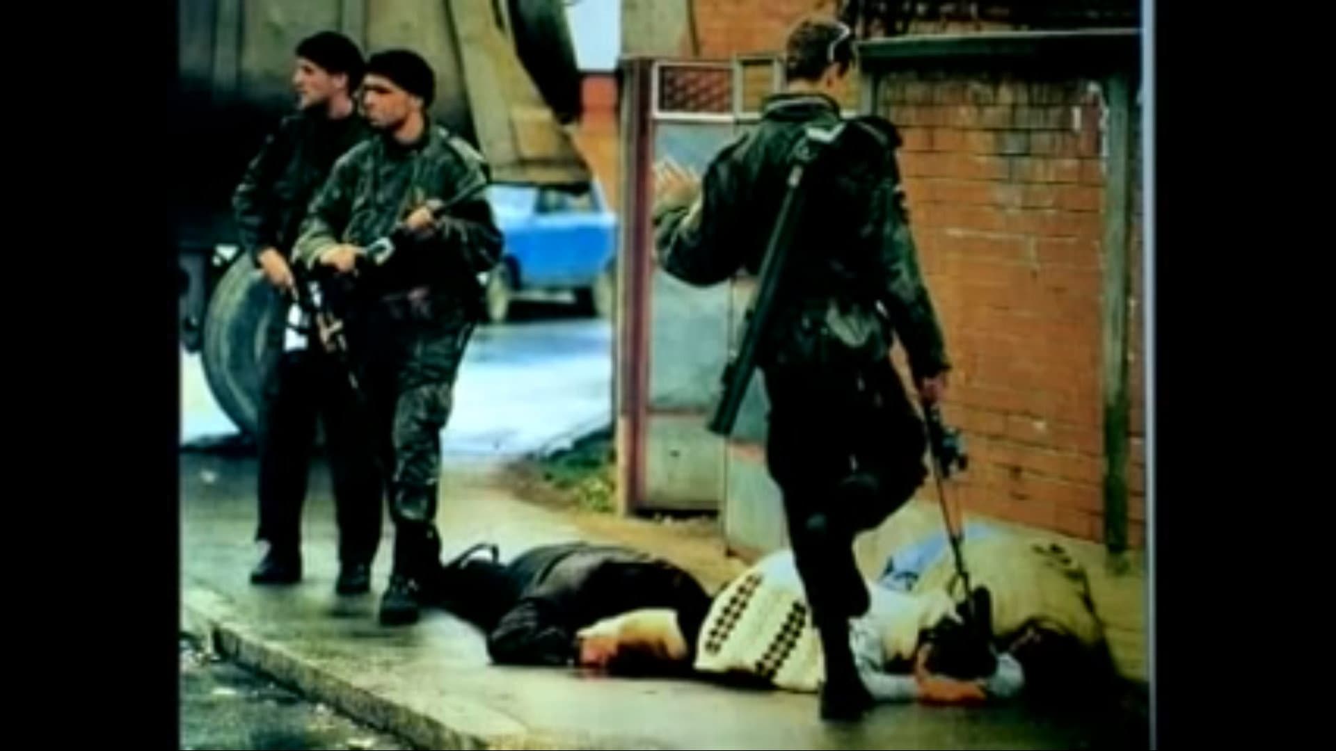 Hail, Sarajevo backdrop