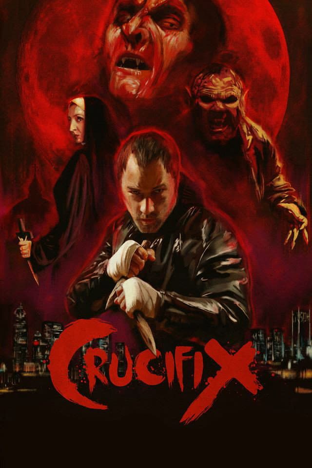 Crucifix backdrop