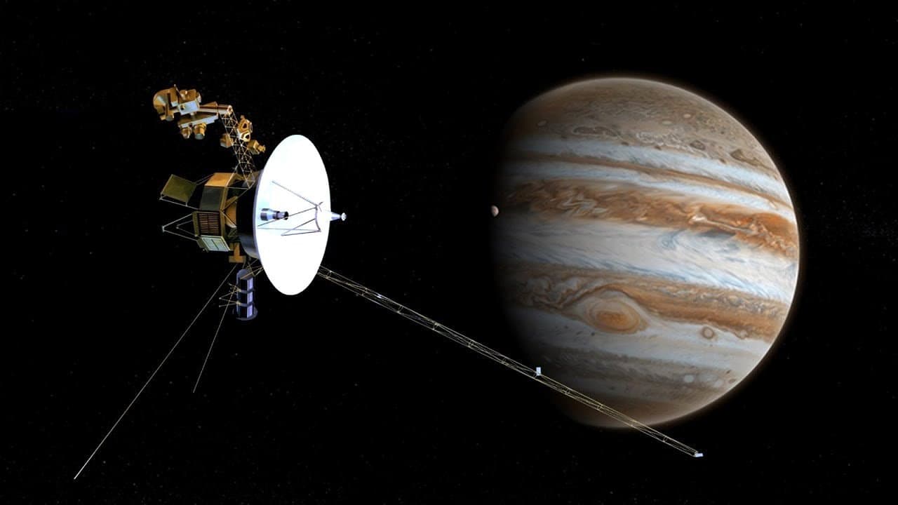 The Voyager Odyssey backdrop