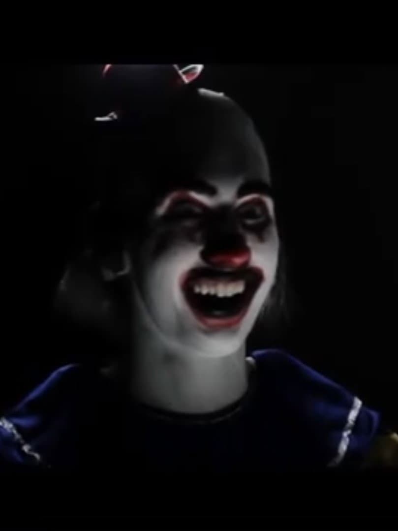 The Clown Statue backdrop
