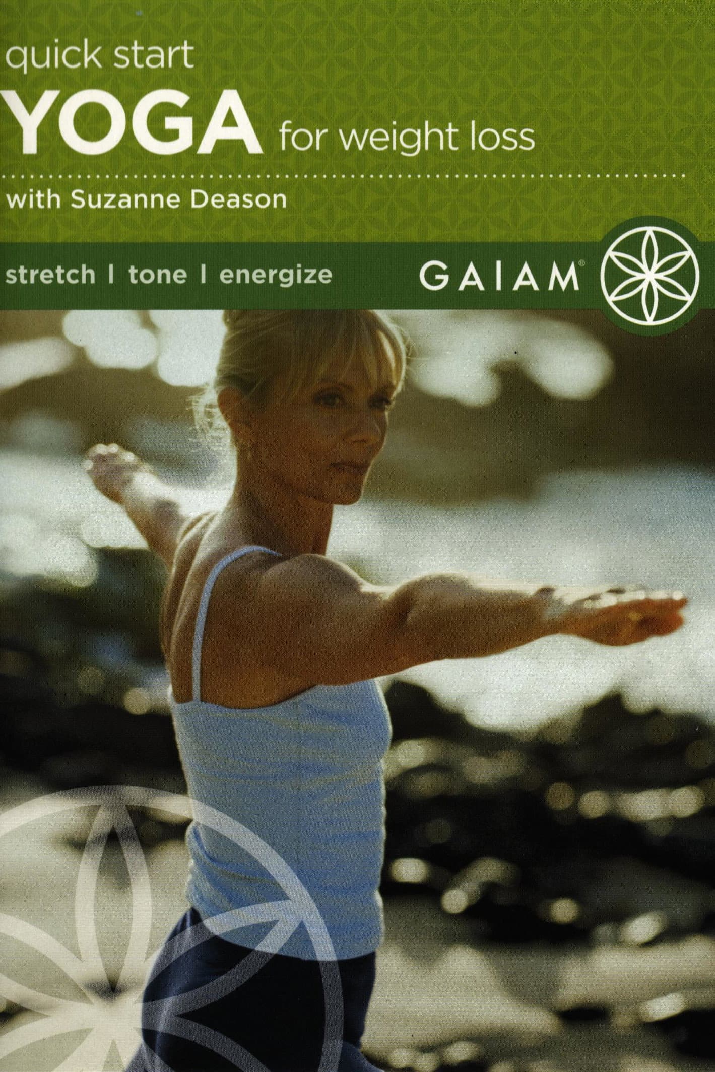 Quick Start Yoga for Weight Loss with Suzanne Deason backdrop